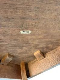 Art Deco Modernist Octagonal Side Table by Paul Bromberg for Pander, 1920s